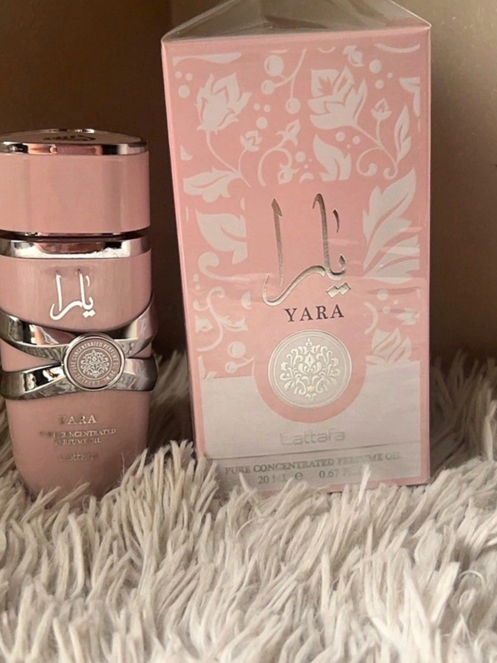 Lattafa Yara Pure Concentrated Perfume Oil Pink